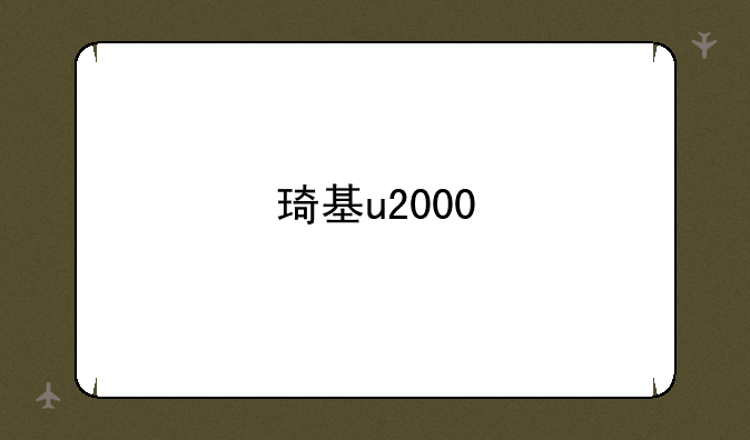 琦基u2000
